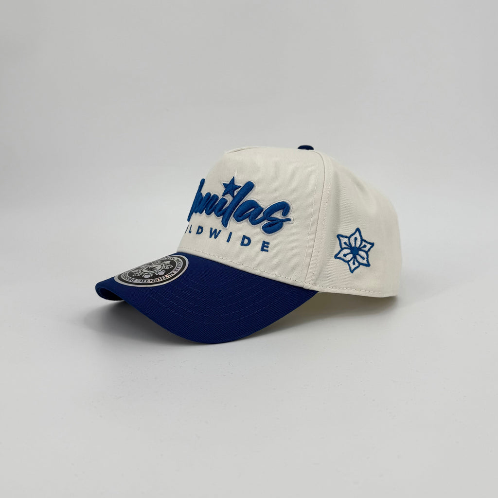 Manilas Snapback  Royal Blue/ Natural