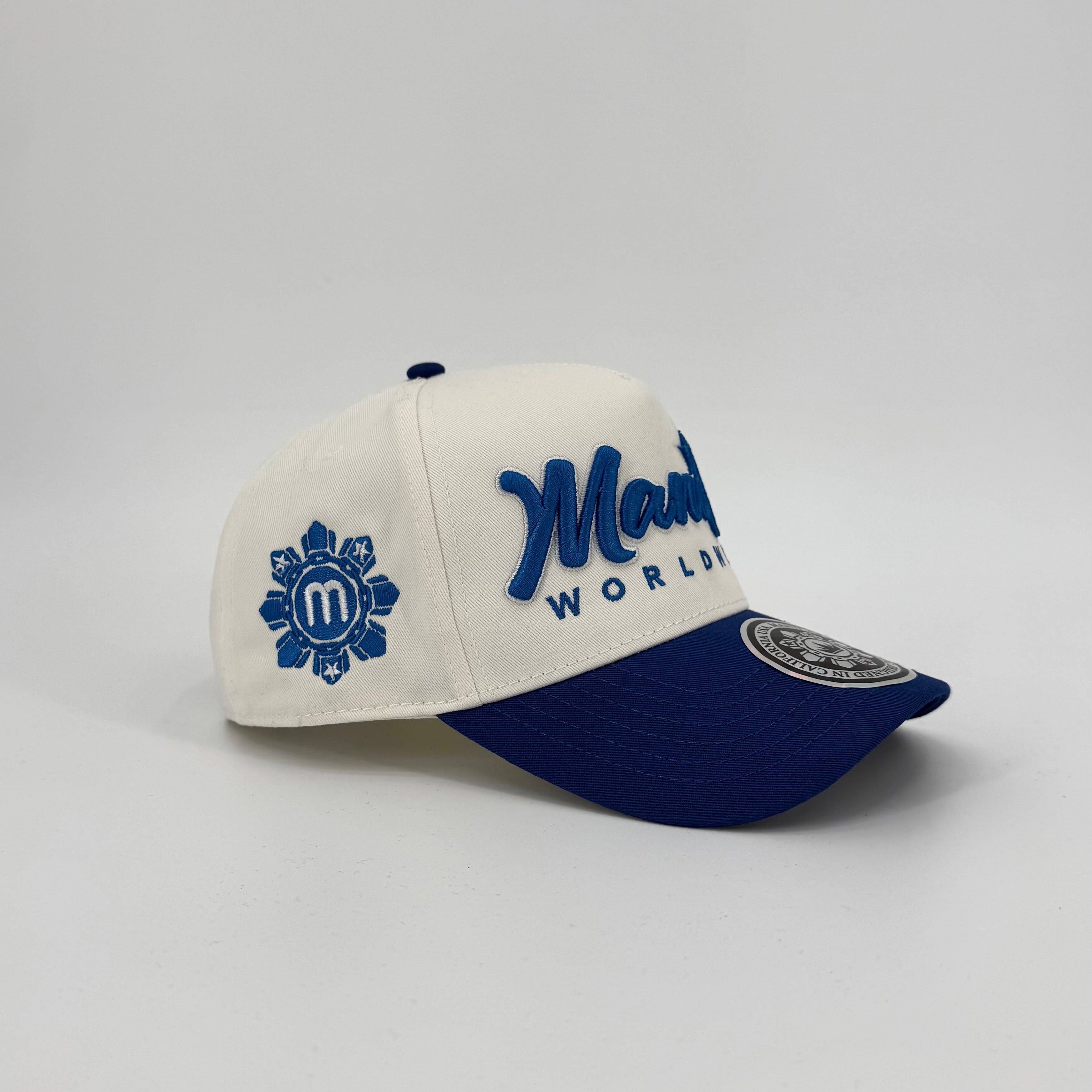 Manilas Snapback  Royal Blue/ Natural