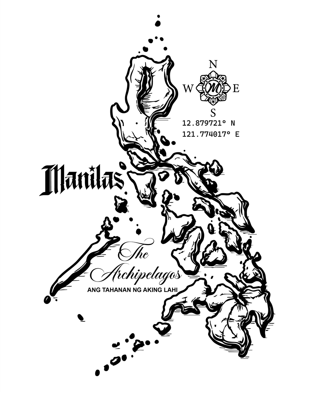 Manilas The Archipelagos Tee in White