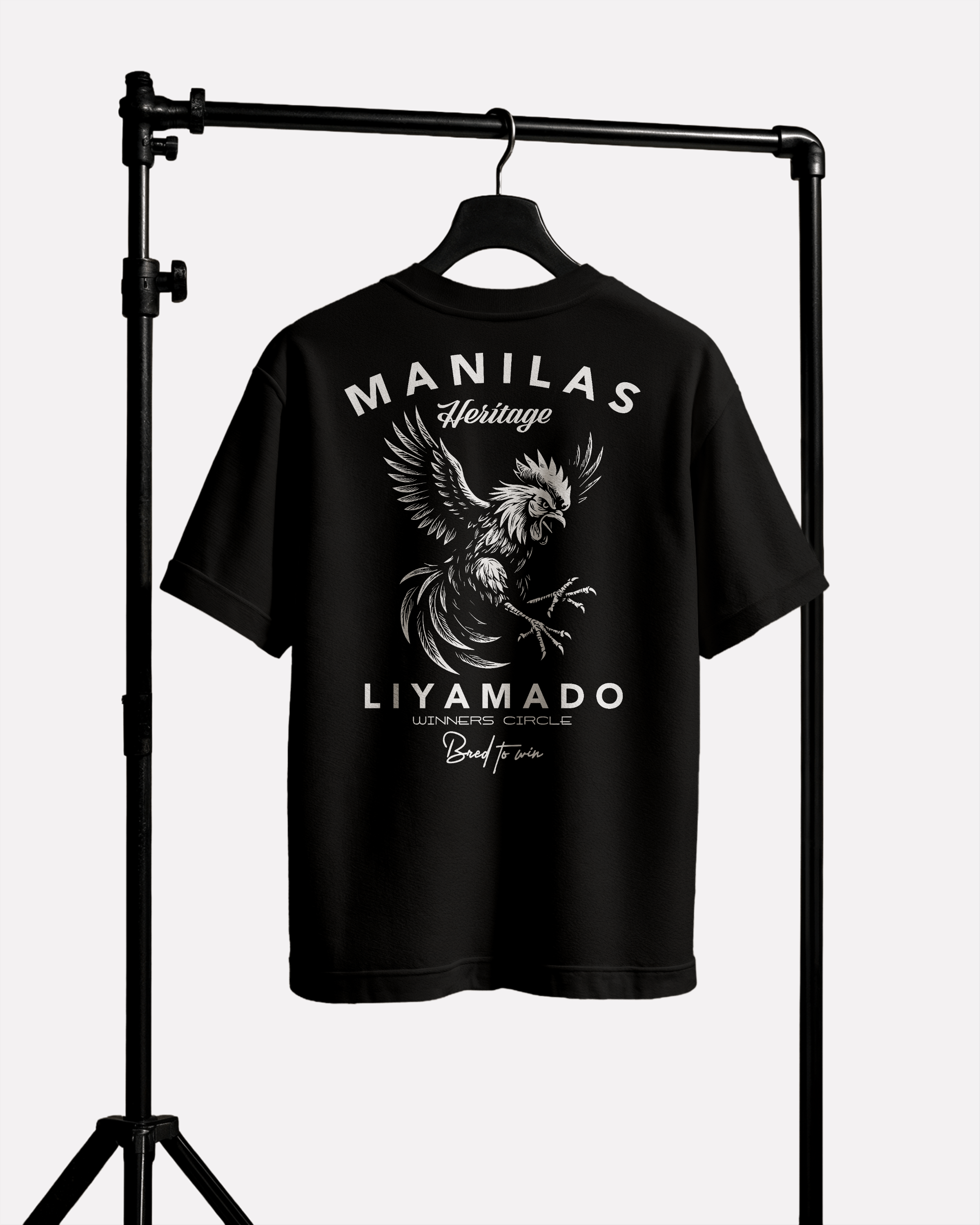 Manilas Liyamado Black Tee